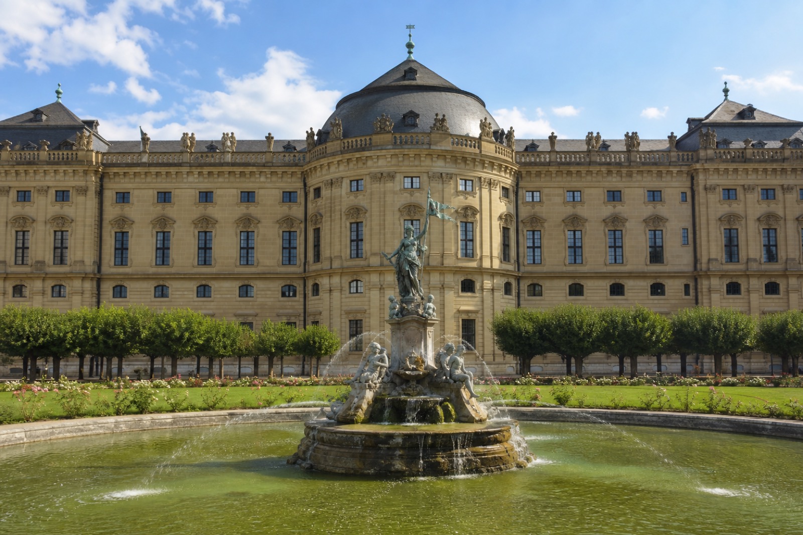 Würzburger Residenz – Mülltonnenservice tonns